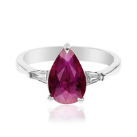 Anello in oro con Rubellite Brasiliana AAA (CIRARI)