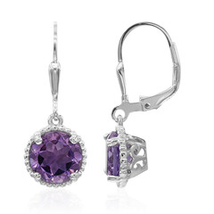 Orecchini in argento con Ametista