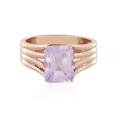 Anello in argento con Quarzo Lavanda (SAELOCANA)