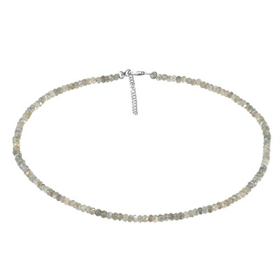 Collana in argento con Labradorite