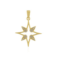 Ciondolo in argento con Diamante I3 (H)