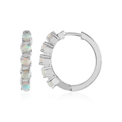 Orecchini in argento con Opale di Welo