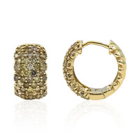 Orecchini in oro con Diamante Fancy SI2 (CIRARI)