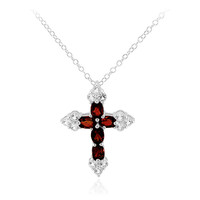Collana in argento con Granato