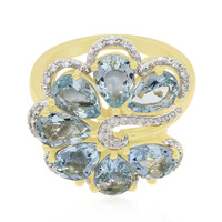 Anello in oro con Acquamarina Medina