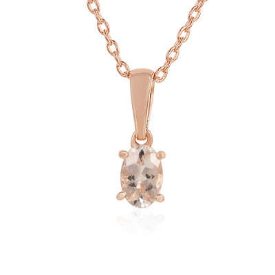 Collana in argento con Morganite