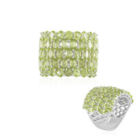 Anello in argento con Peridoto