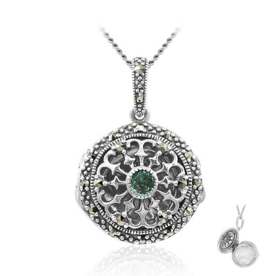 Collana in argento con Smeraldo