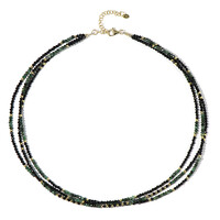 Collana in argento con Spinello Nero