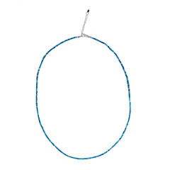 Collana in argento con Apatite Blu Neon