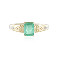 Anello in oro con Smeraldo Russo