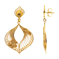 Orecchini in argento (Joias do Paraíso)