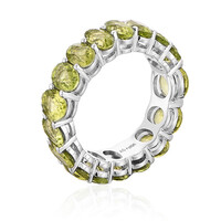 Anello in argento con Peridoto
