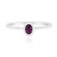 Anello in argento con Rodolite