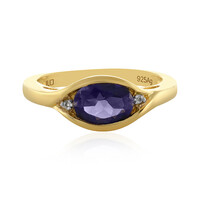 Anello in argento con Iolite