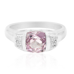Anello in argento con Kunzite Brasiliana