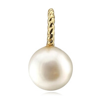 Ciondolo in argento con Perla d'Acqua Dolce Bianca
