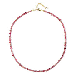 Collana in argento con Zaffiro Rosa del Madagascar