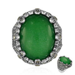 Anello in argento con Agata (Annette classic)