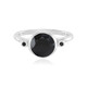 Anello in argento con Spinello Nero