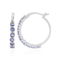 Orecchini in argento con Tanzanite