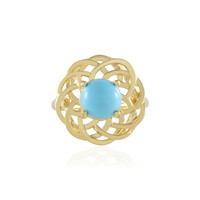 Anello in argento con Turchese Sleeping Beauty