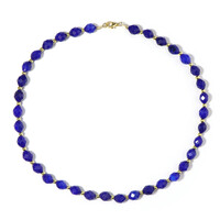 Collana in argento con Quarzo Blu Royal