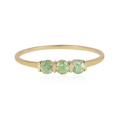 Anello in oro con Demantoide