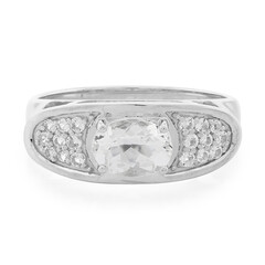 Anello in argento con Berillo Himalayano