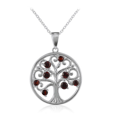 Collana in argento con Granato