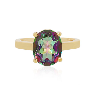 Anello in argento con Quarzo Mistico