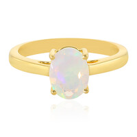 Anello in argento con Opale di Welo