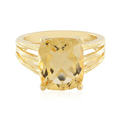 Anello in argento con Citrino
