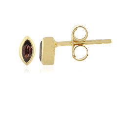 Orecchini in argento con Zircone Lampone