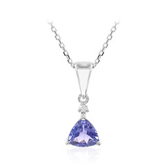 Collana in oro con Tanzanite AAA