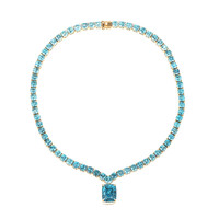 Collana in oro con Zircone Ratanakiri (AMAYANI)