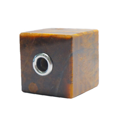 Ciondolo in argento con Occhio di Tigre (MONOSONO COLLECTION)
