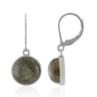 Orecchini in argento con Labradorite