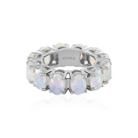 Anello in argento con Opale di Welo