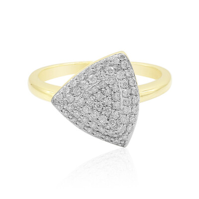Anello in oro con Diamante SI2 (G) (Annette)