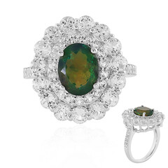 Anello in argento con Opale Mezezo