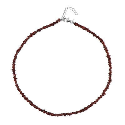 Collana in argento con Granato d’India