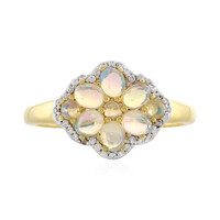 Anello in argento con Opale di Welo
