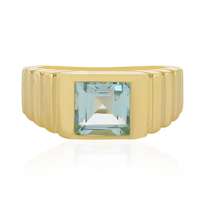 Anello in argento con Topazio Blu Cielo