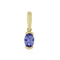 Ciondolo in oro con Tanzanite AAA