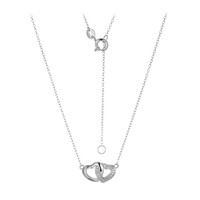 Collana in argento con Diamante I3 (H)