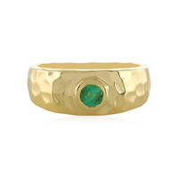 Anello in argento con Smeraldo Russo