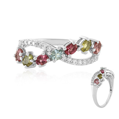 Anello in argento con Tormalina