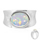 Anello in argento con Opale di Welo