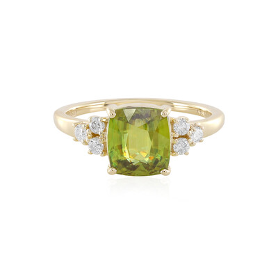 Anello in oro con Sfene (AMAYANI)